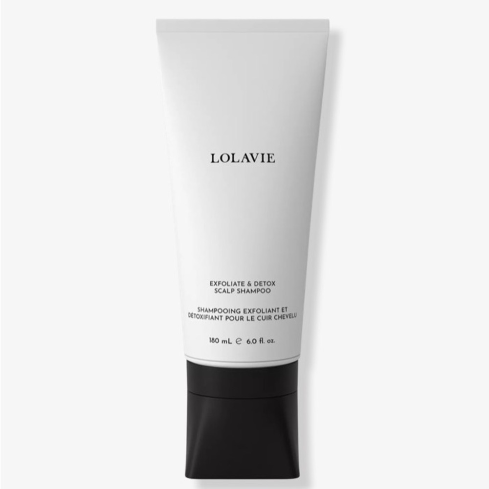 Unopened Lolavie Exfoliate & Detox Scalp Shampoo — White